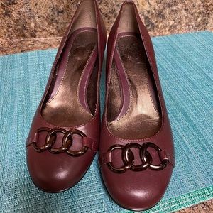 Born Burgundy Pumps